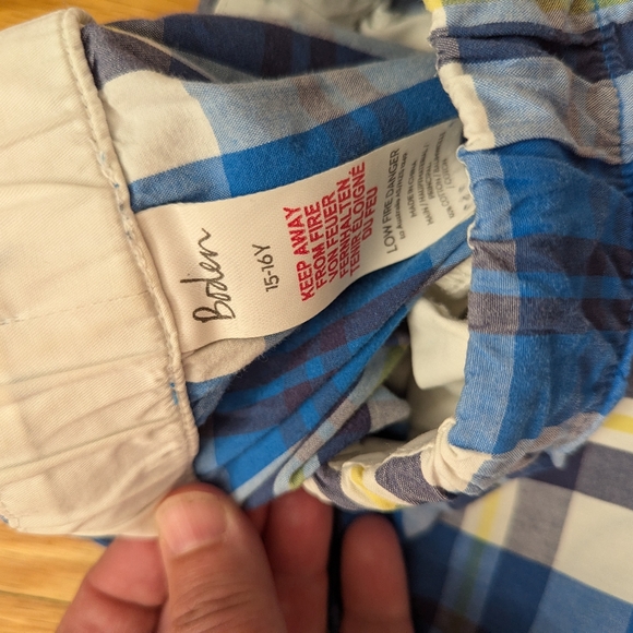 Mini Boden drawstring sleep pants pj's - Picture 3 of 3